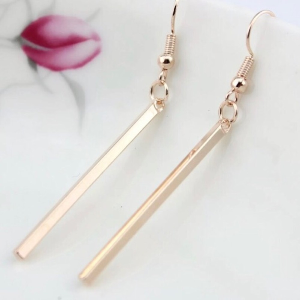 ⭐️ Long Bar Drop Earrings